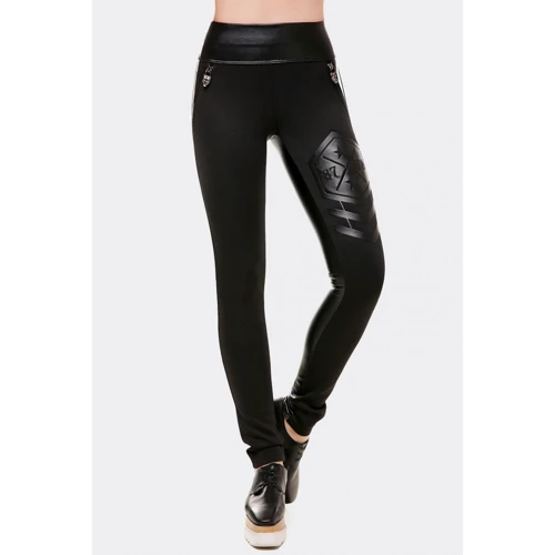 Леггинсы ArtStyleLeggings LSN-045A-44 44 черные
