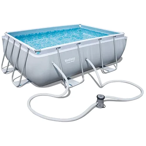 Бассейн Bestway каркасный 3662 л 282х196х84 см картриджный фильтр-насос 1250 л/ч дозатор хлора (56629) фото 7