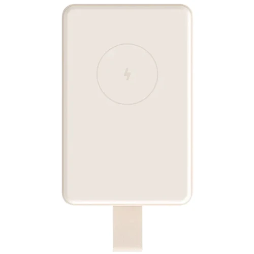 Зовнішній акумулятор Xiaomi Power Bank 6000mAh Magnetic 15W Tan (BHR9074GL): Ємність батареї, мАг 6000