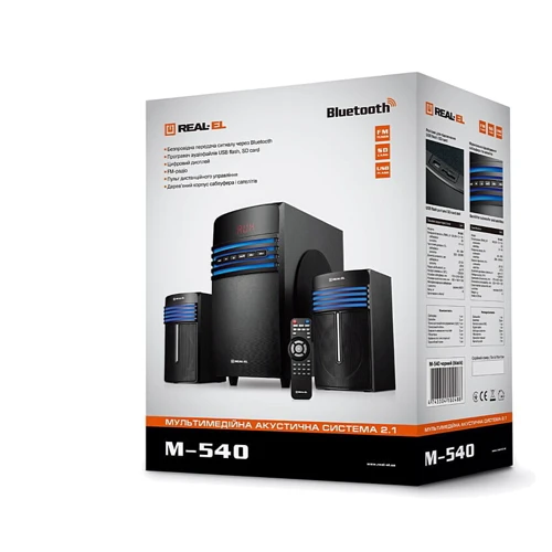 Акустическая система REAL-EL M-540 Black фото 6