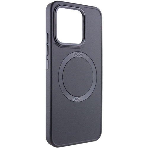 Чохол для телефона TPU Case Bonbon Metal Style with MagSafe Black для Xiaomi Redmi Note 13 Pro+