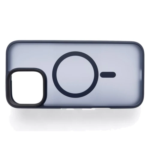 Чехол для iPhone BeCover Metal Buttons Case with MagSafe Blue for iPhone 16 Pro (712097): Тип чехла накладка на заднюю часть
