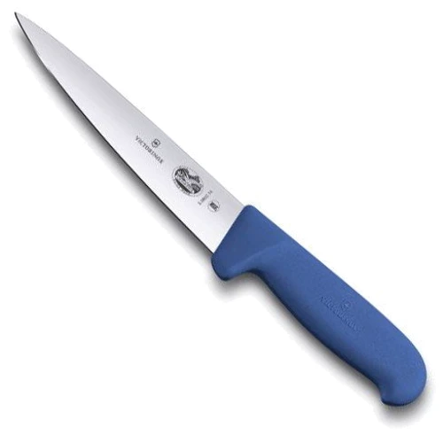 Кухонный нож Victorinox Fibrox Sticking 16см с син. ручкой (5.5602.16)
