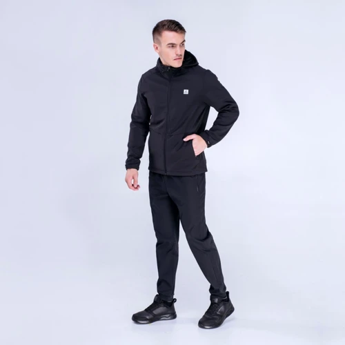 Вітрівка Peak FW293131-BLA 44 чорна демісезон з капюшоном: Тип застібки На блискавці