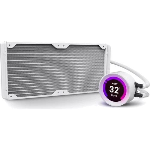 Кулер NZXT Kraken Z63 RGB - 280mm AIO Liquid Cooler White (RL-KRZ63-RW): Уровень шума, dB 21-30