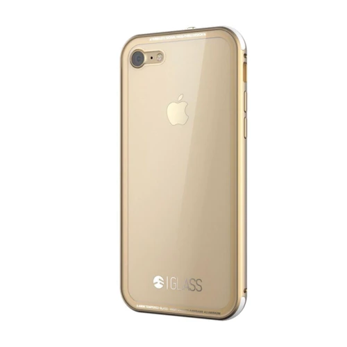 Чехол для iPhone SwitchEasy Glass Case Gold for iPhone SE 2020/iPhone 8/iPhone 7