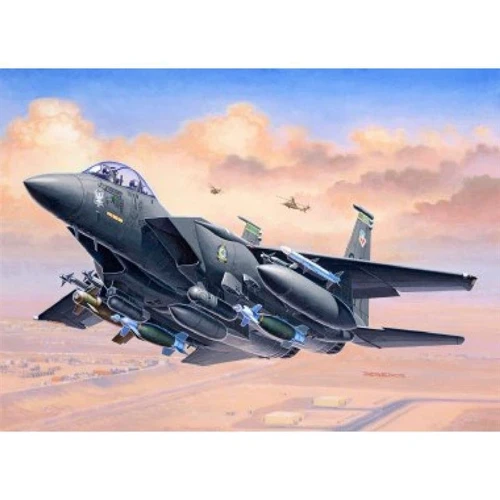 Збірна модель Revell набір Винищувач F-15E «Страйк Ігл» рівень 4 масштаб 1: 144: Тип моделі літак