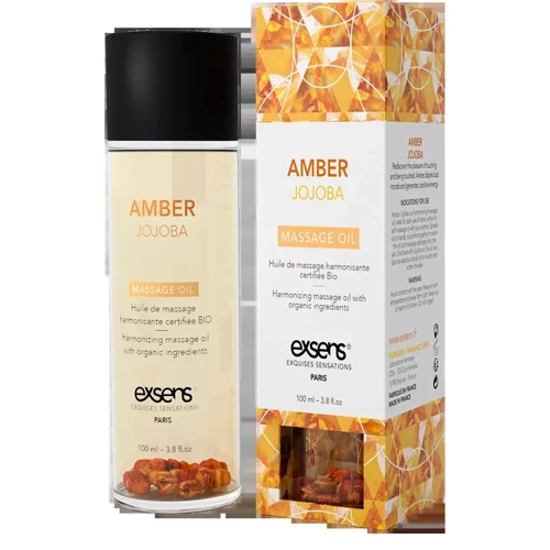 Распродажа! Массажное масло EXSENS Amber Jojoba (с янтарем) 100мл (срок годности 09.2020): Тип Масло