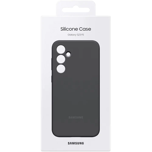 Чехол для телефонов Samsung Silicone Cover Graphite (EF-PS711TBEGWW) for Samsung S711 Galaxy S23 FE: Пленка в комплекте нет