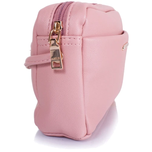Женская сумка кросс боди Amelie Galanti розовая (A981225-pink): Застежка Молния