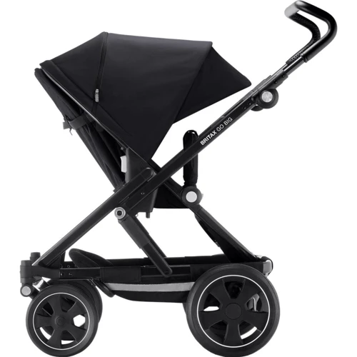 Візок BRITAX GO BIG2 GREY MELANGE / White: Матеріал коліс поліуретан