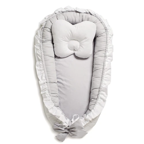 Кокон-позиционер Twins Dolce 9020-TD-101 light grey светло серый