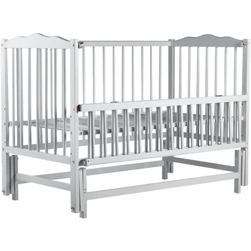 Дитяче ліжечко Babyroom Веселка маятник DVMO-2 білий (622000)