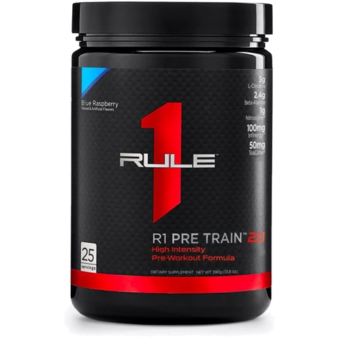 Rule One Proteins R1 Pre Train 2.0 390 g /25 servings/ Blue Raspberry