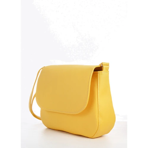 Женская сумка почтальонка Sambag Rose BZN желтая (94000028): Пол Женский