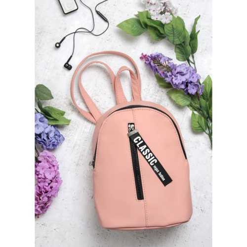 Женский рюкзак Sambag Mane MQT пудра (18228006e): Фактура Гладкая, Матовая