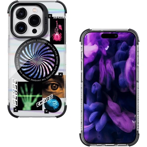 Чехол для iPhone LAUT POP COSMIC MagSafe 3D Pop Art (L_IP23D_POP_CO) for iPhone 15 Pro Max