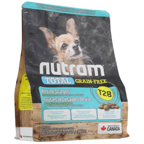Сухой корм Nutram Total GF T28 для малых пород с лососем и форелью 20 кг (T28_(20kg))