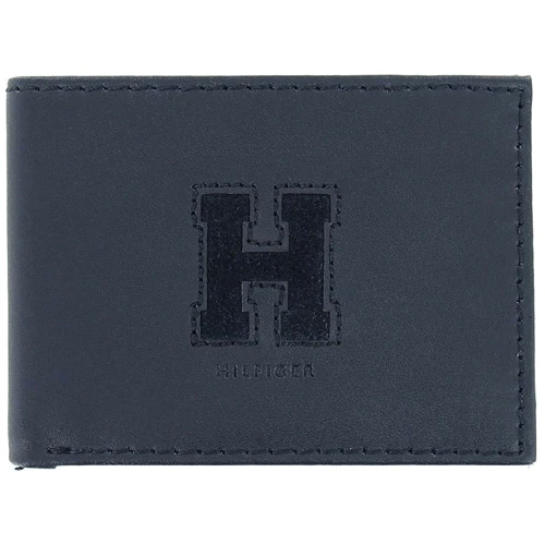 Мужское портмоне Tommy Hilfiger темно-синее (026217425313)
