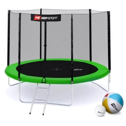 Батут Hop-Sport 10ft green зелений із зовнішньою сіткою 305 см: Виробник Hop-Sport