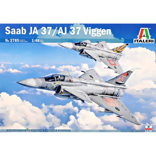 Модель Italeri Истребитель-разведчик Saab JA/AJ 37 "Viggen" (IT2785)