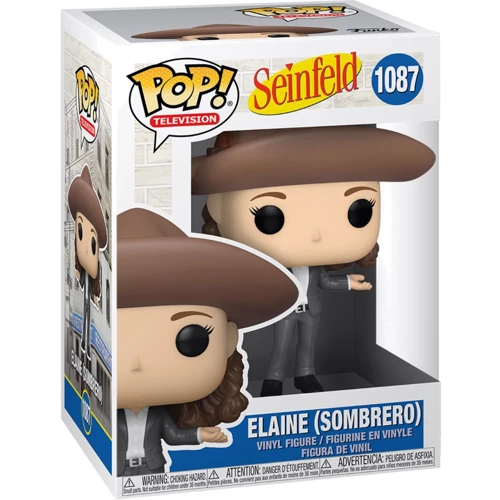 Игровая фигурка Funko POP! cерии Сайнфелд - Элейн Сомбреро (54678): Тип Персонаж мультфильма, фильма