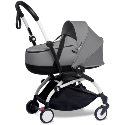 Універсальний візочок BABYZEN YOYO² Grey/Сірий(без дощовика) (чорна рама): Можливість встановлення люльки опція