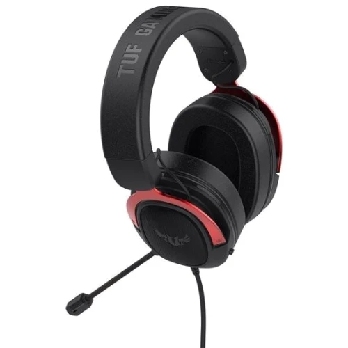 Наушники ASUS TUF Gaming H3 Red (90YH02AR-B1UA00): Сопротивление наушников (Ом) 32