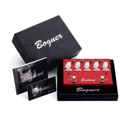 Педаль гитарных эффектов Педаль эффектов BOGNER Ecstasy Red: Принцип действия Аналоговый