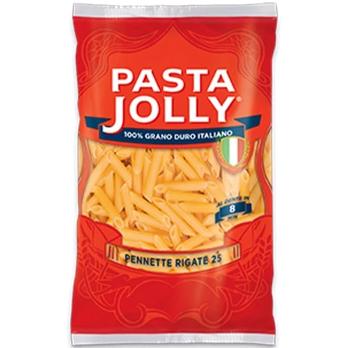 Макаронные изделия Pasta Jolly Penne Rigate 500 г (8009385005459): Вид Пенне (Перья)