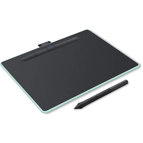 Графический планшет Wacom Intuos M Bluetooth Pistachio (CTL-6100WLE-N) UA: Multitouch нет