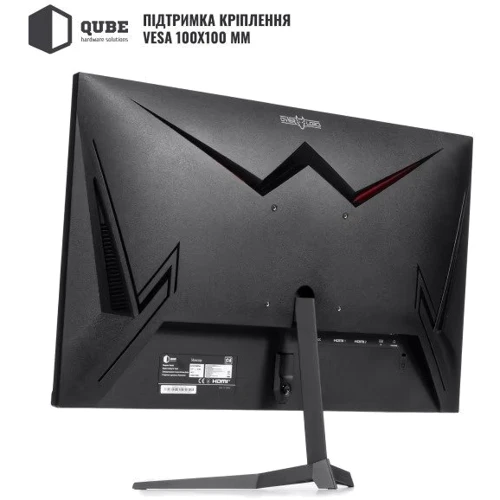 Монитор QUBE Overlord G25F180Plus: Угол обзора, гор / верт 178°/178°
