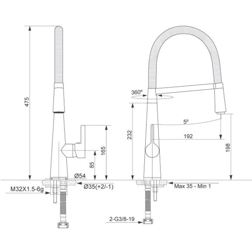 Kernau KWT 28 SPRING CHROME