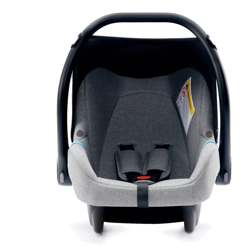 Автокрісло-переноска Kinderkraft Mink Gray Melange (KKFMINKGRM0000): Внутрішні ремені 3-х точковий ремінь з м'якими накладками