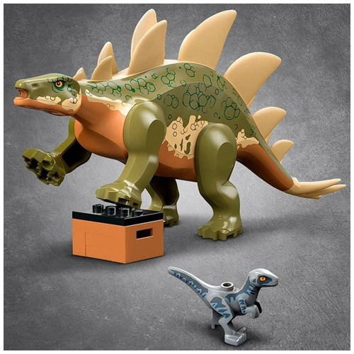 Конструктор LEGO Jurassic World Миссии динозавров: Находка стегозавра 420 деталей (76965) фото 4