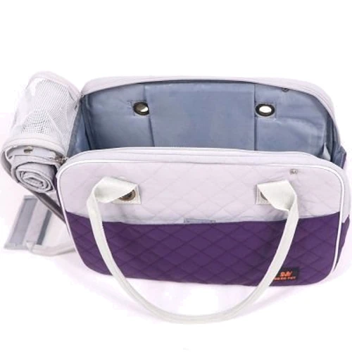 Сумка-перенесення Do Do Pet Candy Purple L 48х24х28 см фіолетовий/сірий (6931233200071): Виробник Do Do Pet