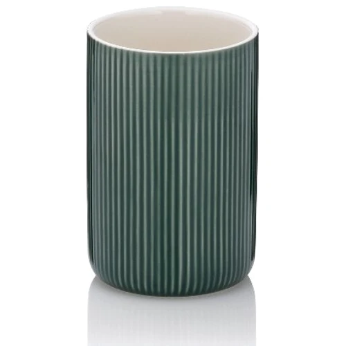 Стакан для зубных щеток KELA Ava зеленый 10.5х7.5 см (24416): Тип Подставка для зубных щеток, Стакан