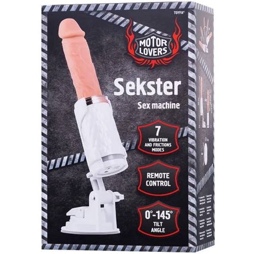 Секс-машина Toyfa Sekster MotorLovers (белый)