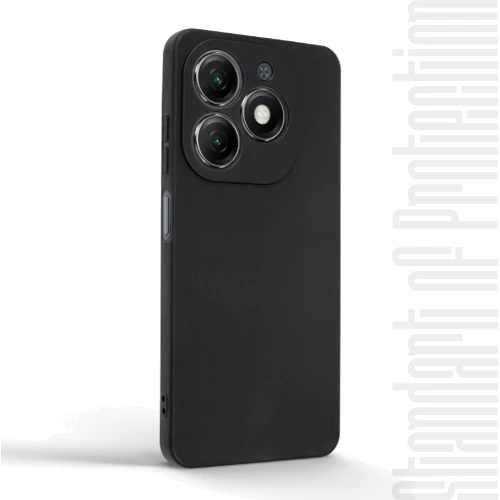 Чехол для телефонов ArmorStandart Matte Slim Fit Camera cover Black for Tecno Spark 20 (KJ5n) (ARM77698)