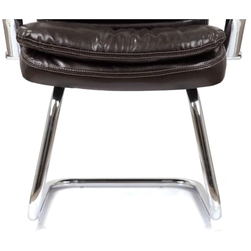 Крісло конференційне АКЛАС Валенсія CF (XY-7004G-1) Коричневий (PU Dark Brown) (00161483)