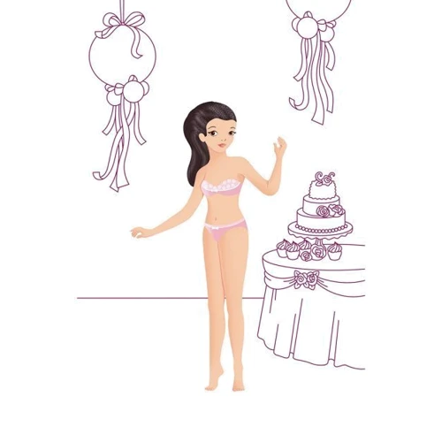 Набор для творчества Janod Модная одежда Свадебная (J07840)