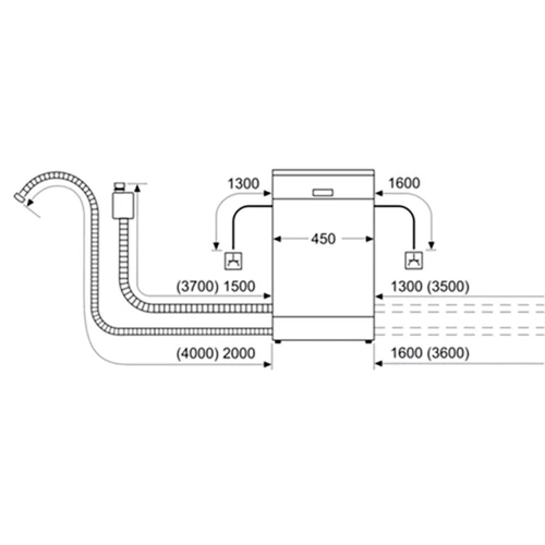 Посудомийка Siemens SR23HI48KK: Витрата води, л 8,5
