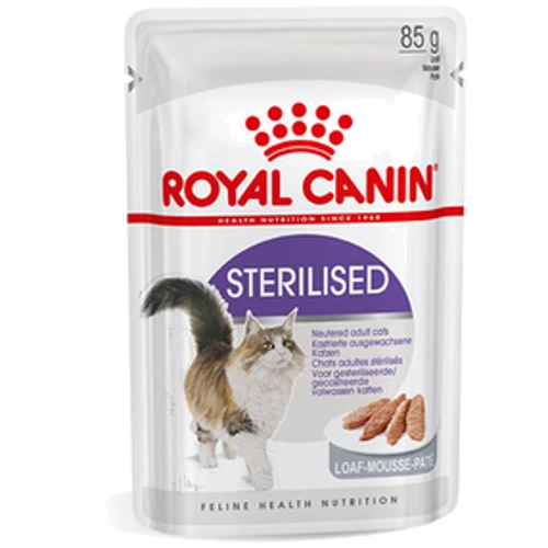 Влажный корм Royal Canin Sterilized Loaf для взрослых стерилизованных кошек 85 г паштет (9003579003923)