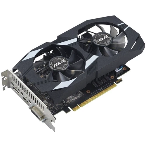 Відеокарта Asus GeForce GTX 1650 4096 Мб DUAL OC D6 P EVO (DUAL-GTX1650-O4GD6-P-EVO): Тип пам'яті GDDR6