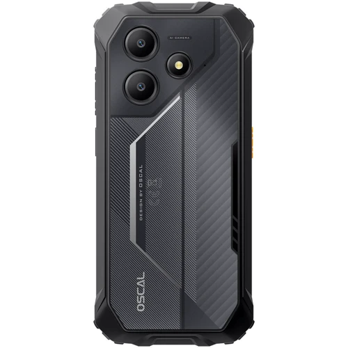 Смартфон Oscal Marine 2 4/64Gb Black: Процессор Unisoc T615 (12 nm) Octa-core (2x1.8 GHz Cortex-A75 & 6x1.6 GHz Cortex-A55)