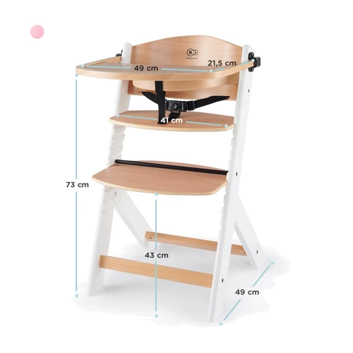 Стульчик для кормления KinderKraft Enock Black (Hnrt_4088) фото 6