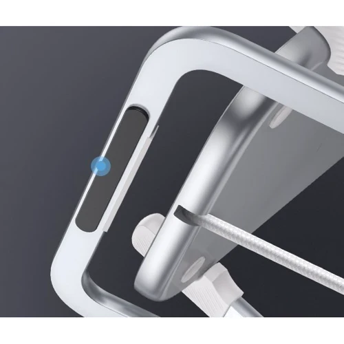 Зарядное устройство Baseus Wireless Charger Stand Rib 15W White (WXPG-02) фото 9