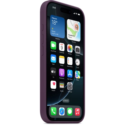Чехол для iPhone Apple iPhone 16 Pro Silicone Case with MagSafe - Plum (MYYM3ZM/A): Тип аксессуара чехол