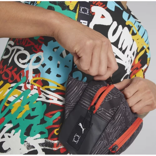 Сумка на пояс Puma Basketball Waist Bag 1.5L чорна Уні 23х13х6 см (079206-04): Колір черный