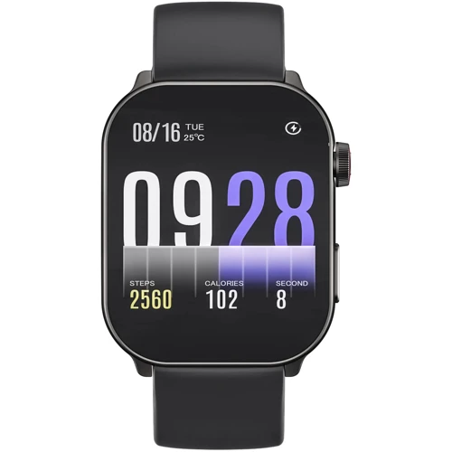 Смарт-часы Kieslect Smart Watch Balancs Black: Дисплей 2.1" AMOLED (410x502)